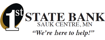 1st State Bank of Sauk Centre, MN logo